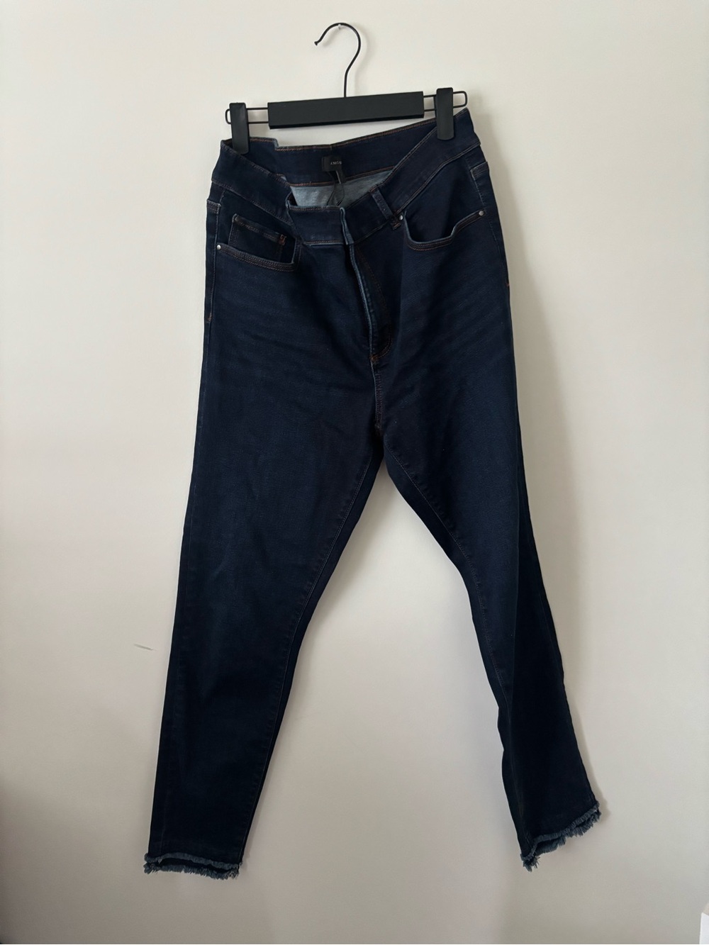 Ann Taylor Skinny Jeans in Dark Blue